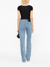 Mugler Jeans Clear Blue