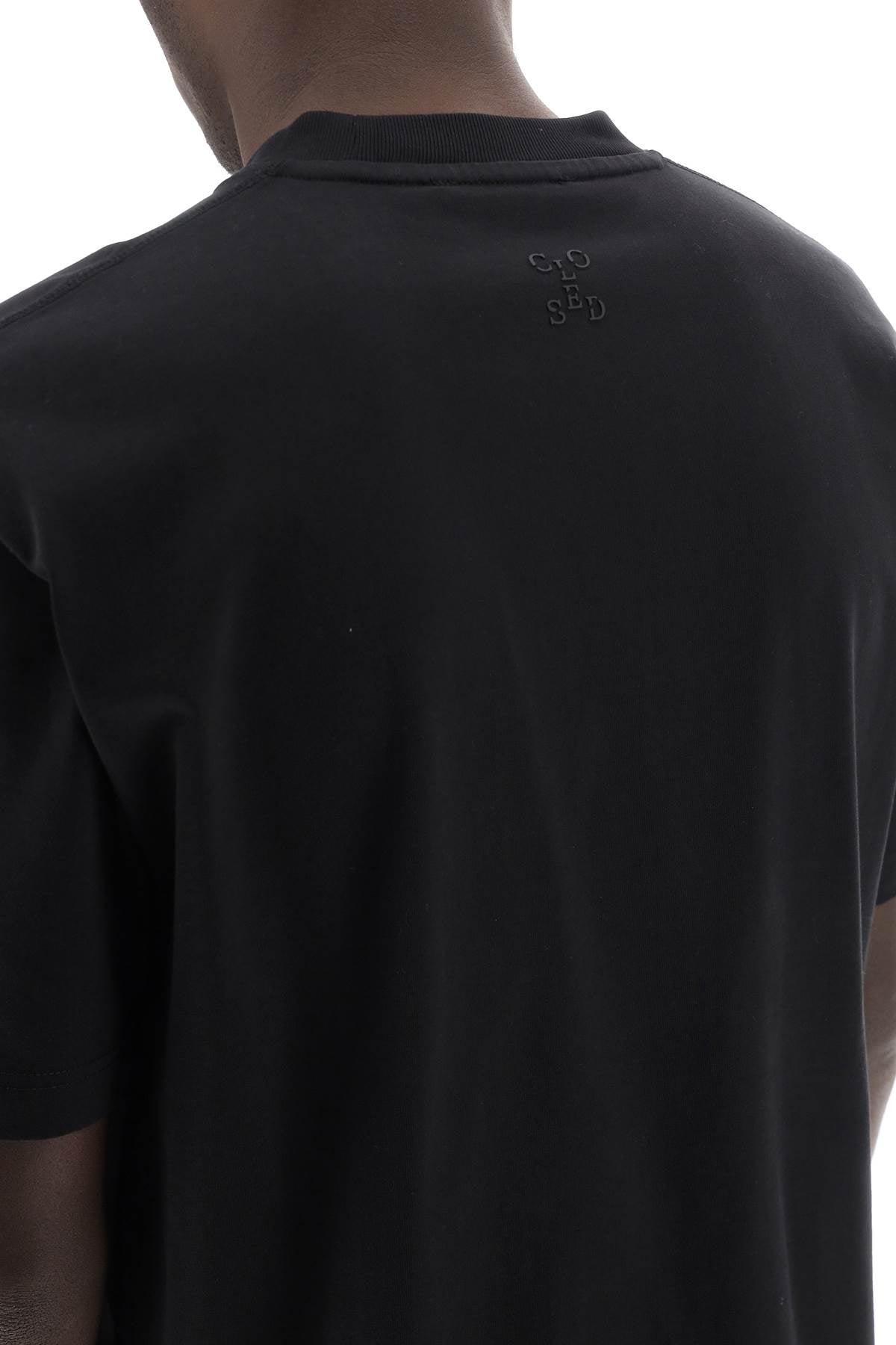 Closed Crew Neck T Shirt   Black