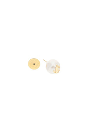 Jimmy Choo Jc Pearl Studs Earrings   White