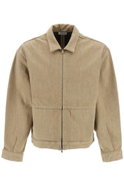 Fear Of God Denim Jacket For Men   Beige