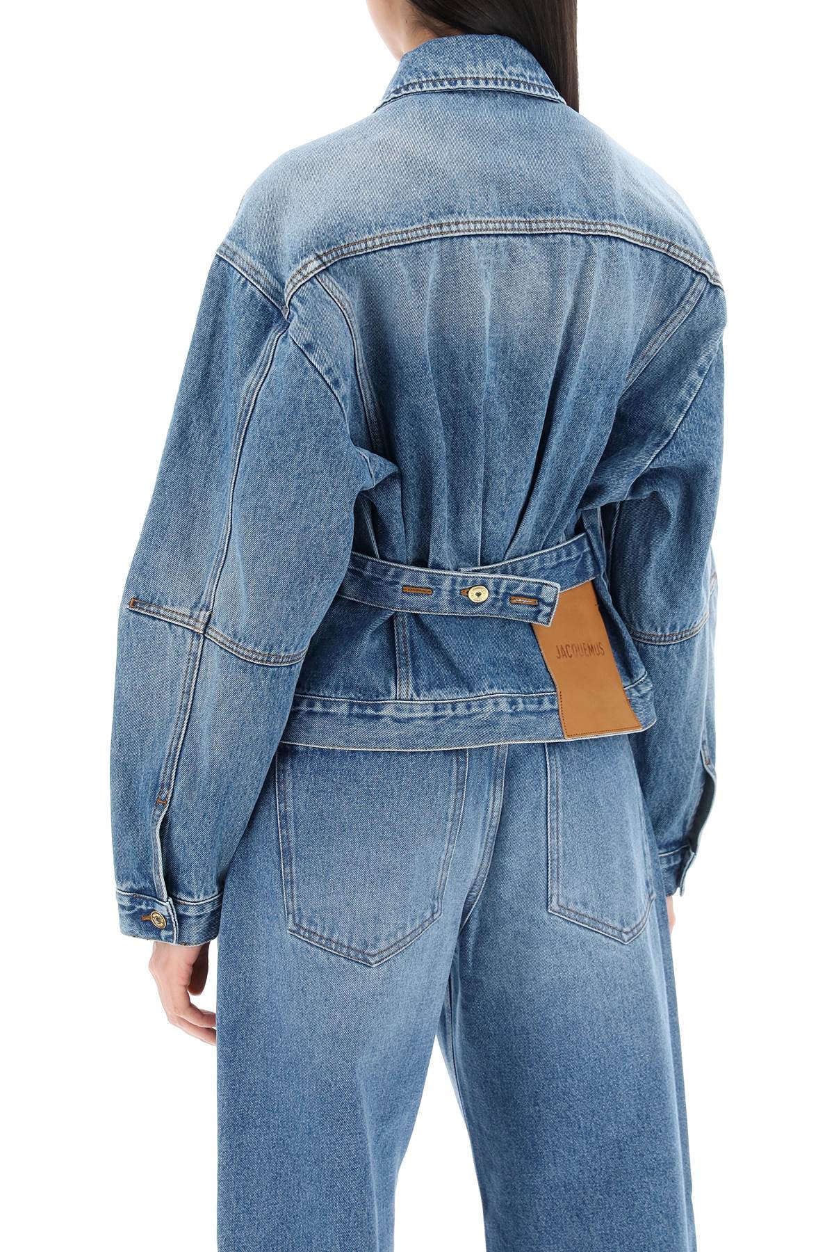 Jacquemus *** Or The Denim Jacket From Nîmes   Blue