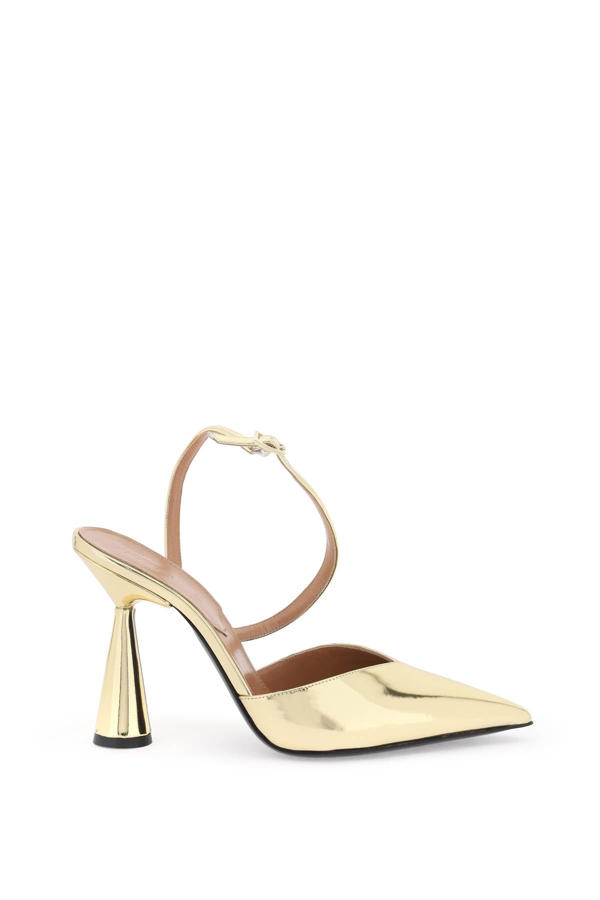 D'accori Arya Slingback Pumps   Gold