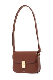 A.P.C. Grace Small Shoulder Bag   Brown