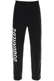 Dsquared2 Logo Print Sweatpants   Black