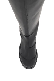 Ganni Recycled Rubber Country Boots   Black