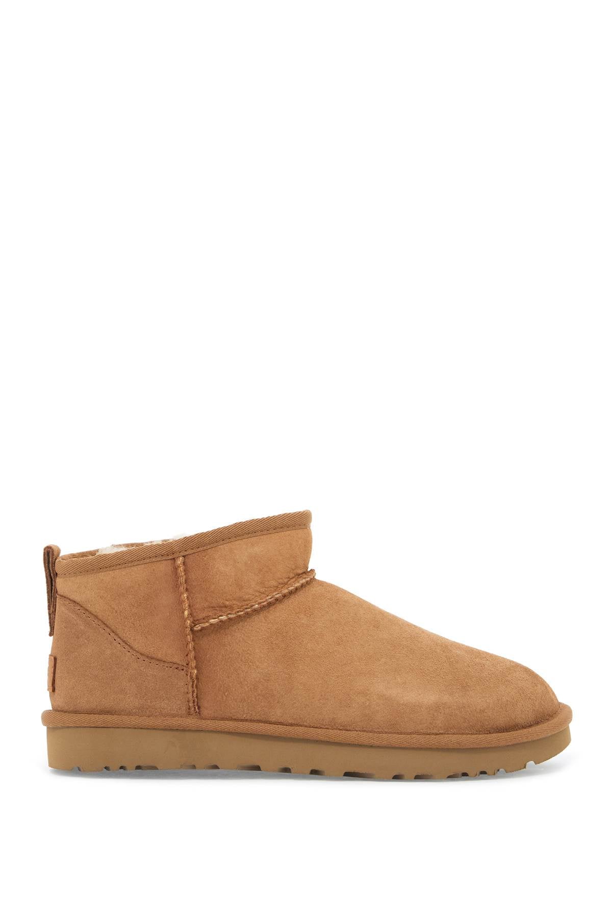 Ugg Classic Ultra Mini Ankle Boots   Brown