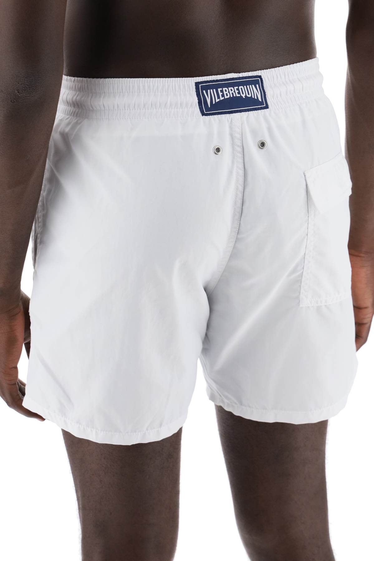 Vilebrequin Moorea Sea Bermuda Shorts   White