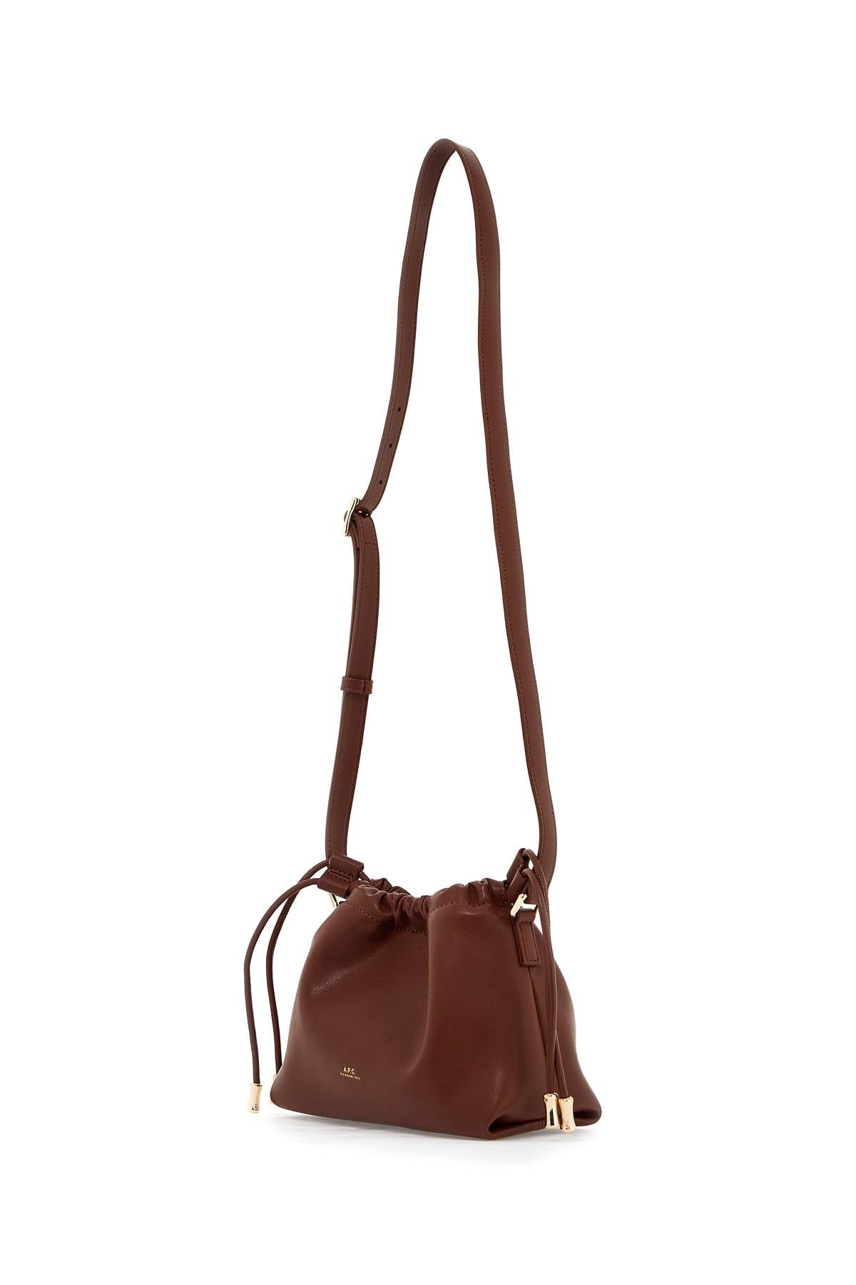 A.P.C. Ninon Mini Crossbody Bag   Brown