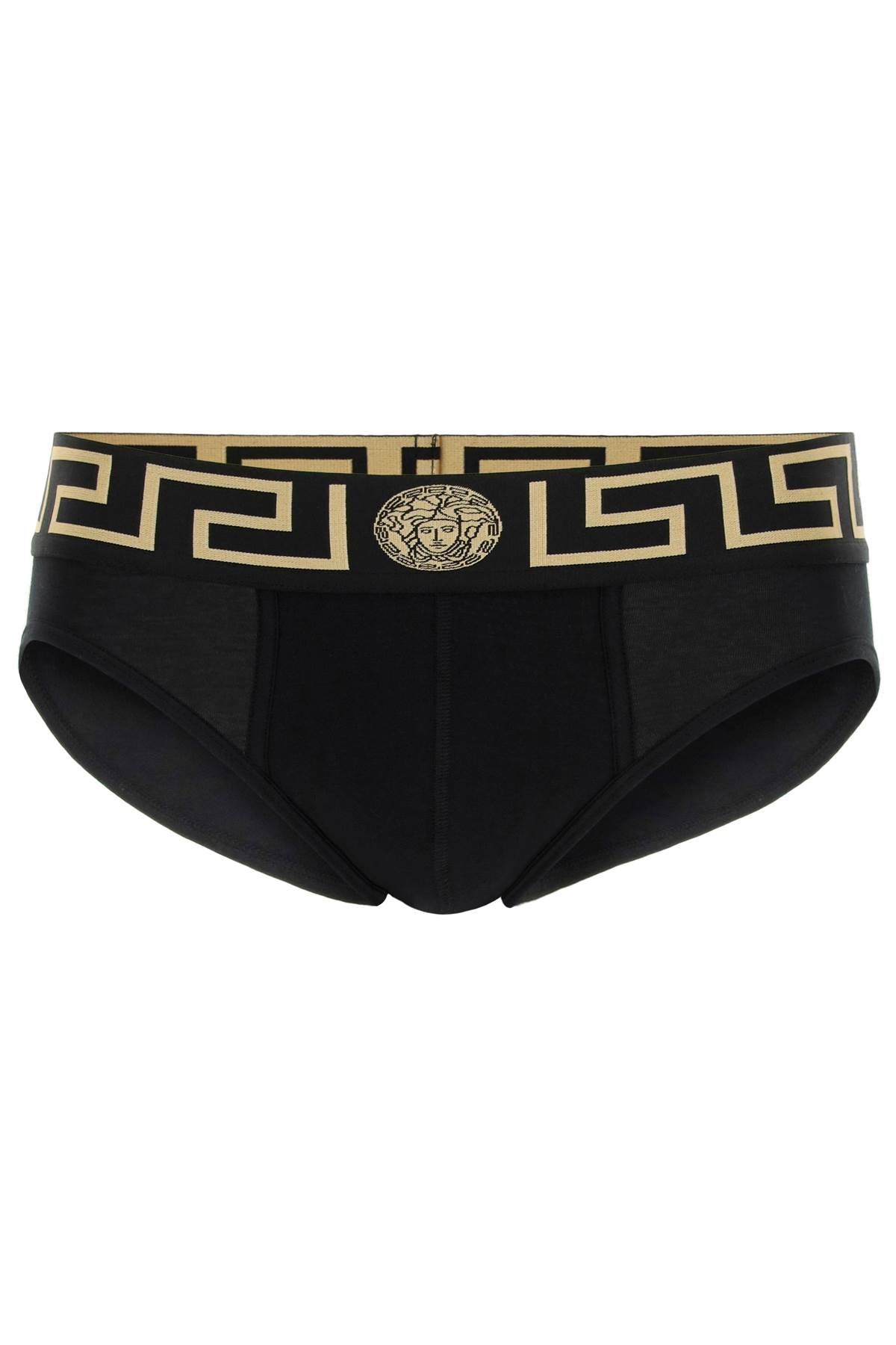 Versace Underwear Briefs Tri Pack   Black