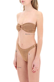 Hunza G. Gloria Bikini Set   Beige