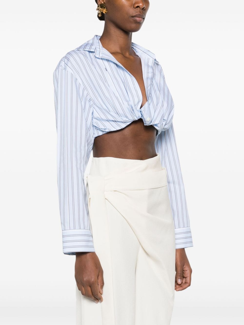 Jacquemus Shirts Clear Blue