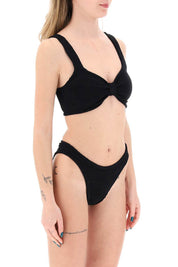 Hunza G. Bonnie Bikini Set   Black