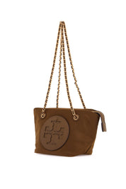 Tory Burch Small Ella Shoulder Bag   Khaki