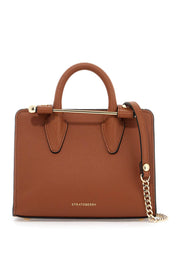 Strathberry Nano Tote Leather Bag   Brown