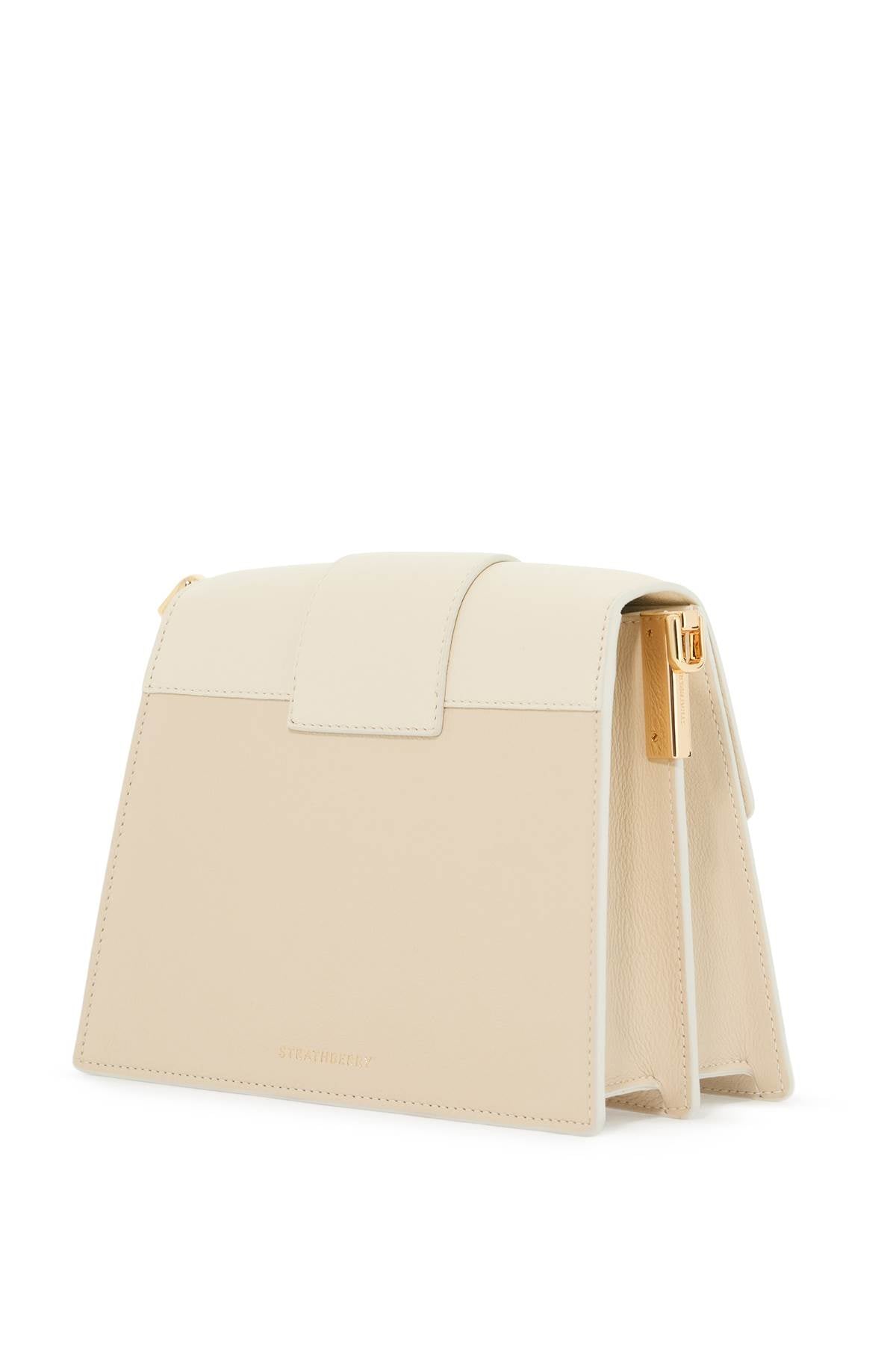 Strathberry Crescent Box Bag   White