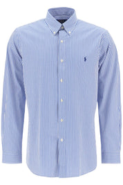 Polo Ralph Lauren 'Striped Stretch Poplin Shirt With   Blue