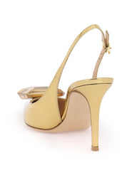 Gianvito Rossi Jaipur Slingback Pumps   Gold