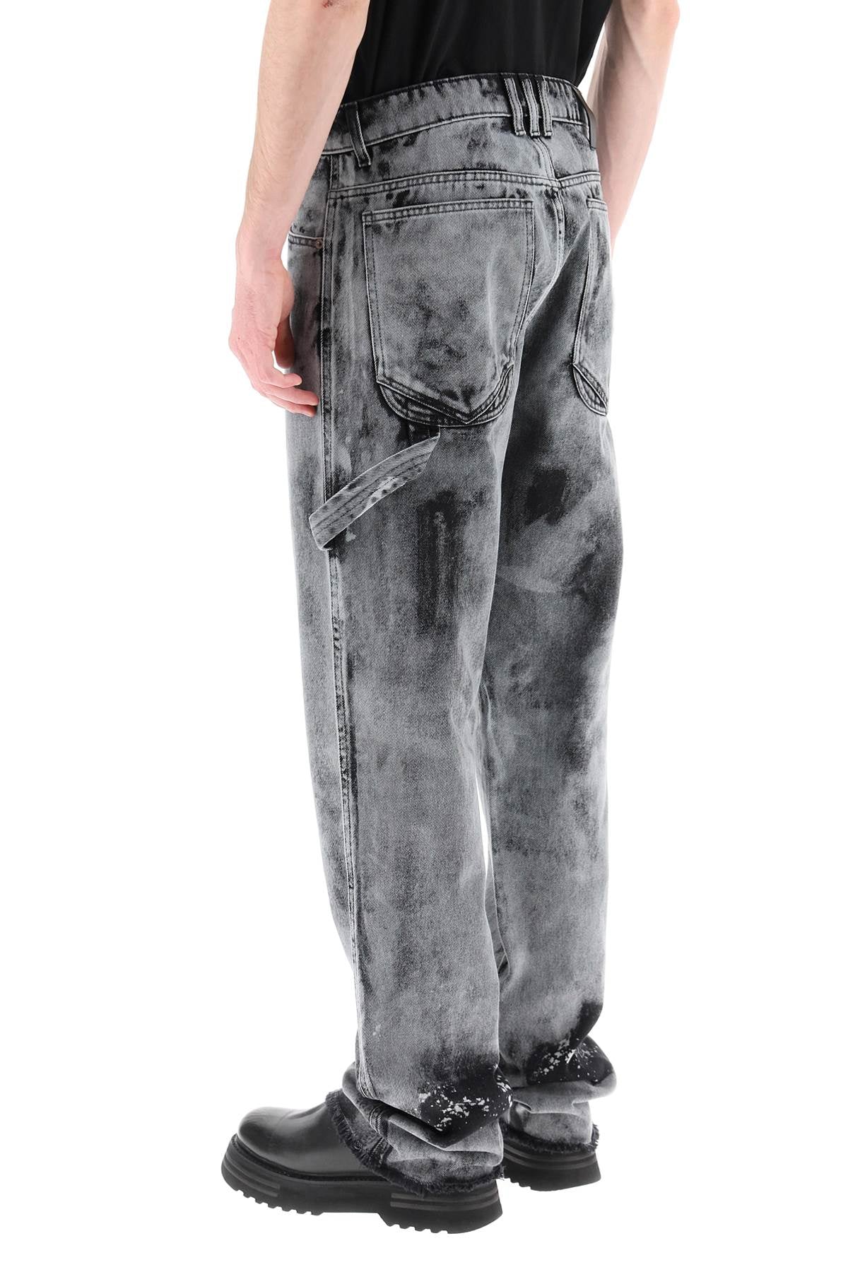 Darkpark 'John' Workwear Jeans   Grey