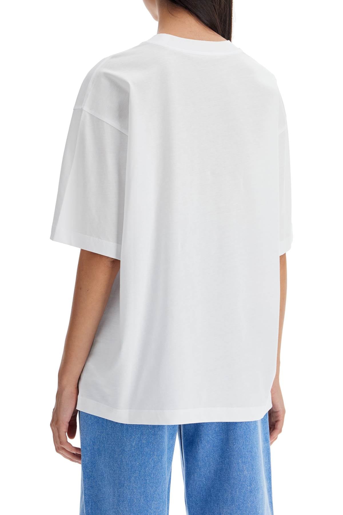 Marni Oversized Logo T   White