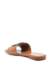 Tory Burch Sandals Leather Brown