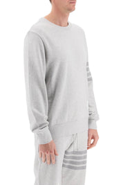 Thom Browne Cotton 4 Bar Sweatshirt   Grey