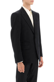 Dolce & Gabbana Sicilia Single Breasted Monogram Jacket   Black