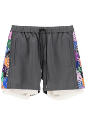 Children Of The Discordance Jersey Shorts With Bandana Bands   Grey