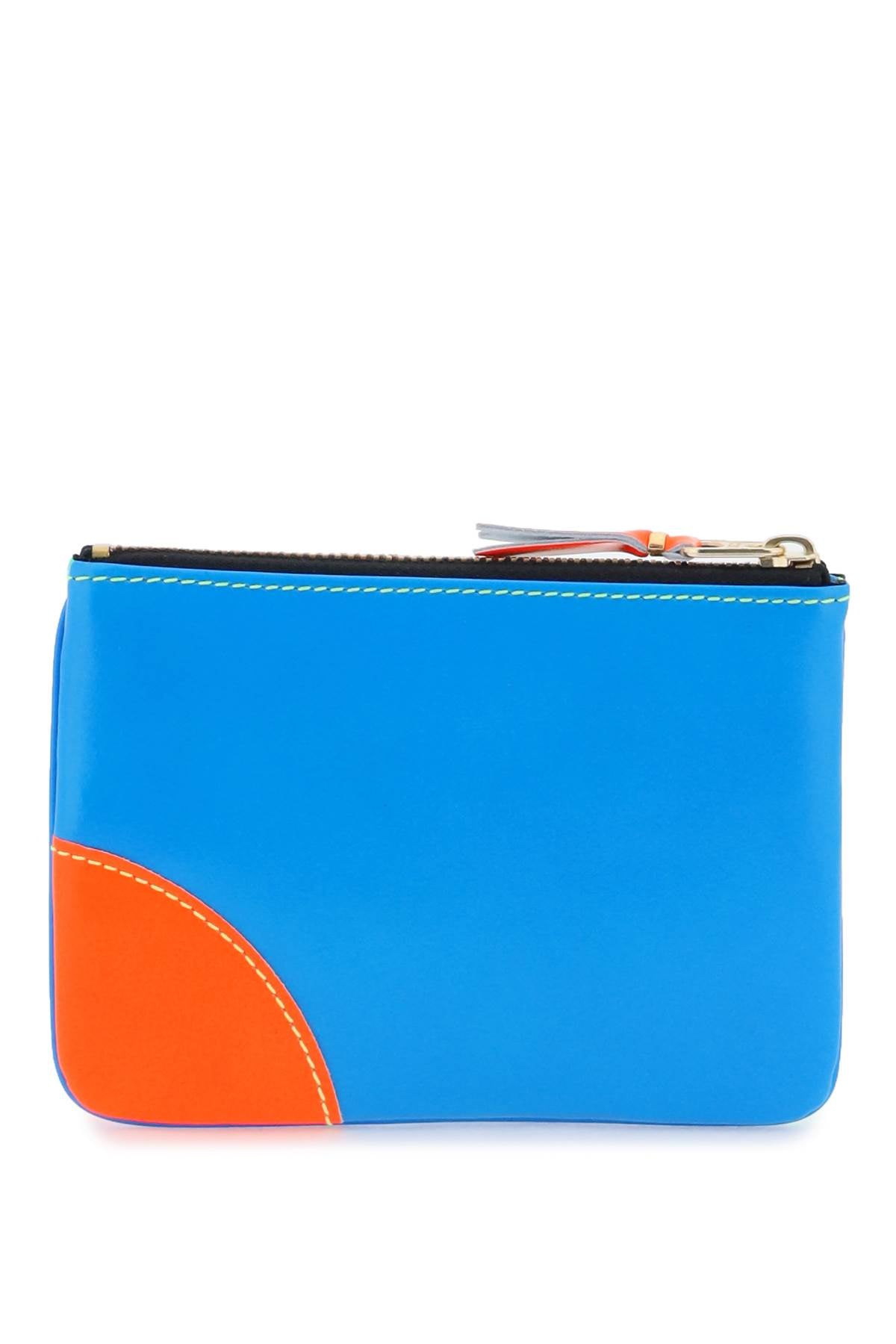 Comme Des Garcons Wallet Fluo Mini Pouch   Multicolor