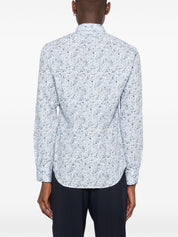 Paul Smith Shirts Clear Blue