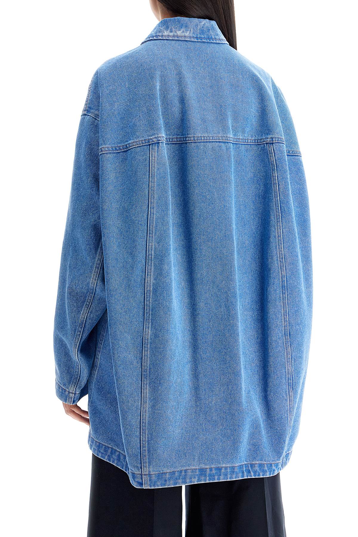 Marni "oversized Organic Denim Jacket   Blue