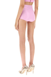 Maison Margiela High Waisted Briefs In Latex   Pink