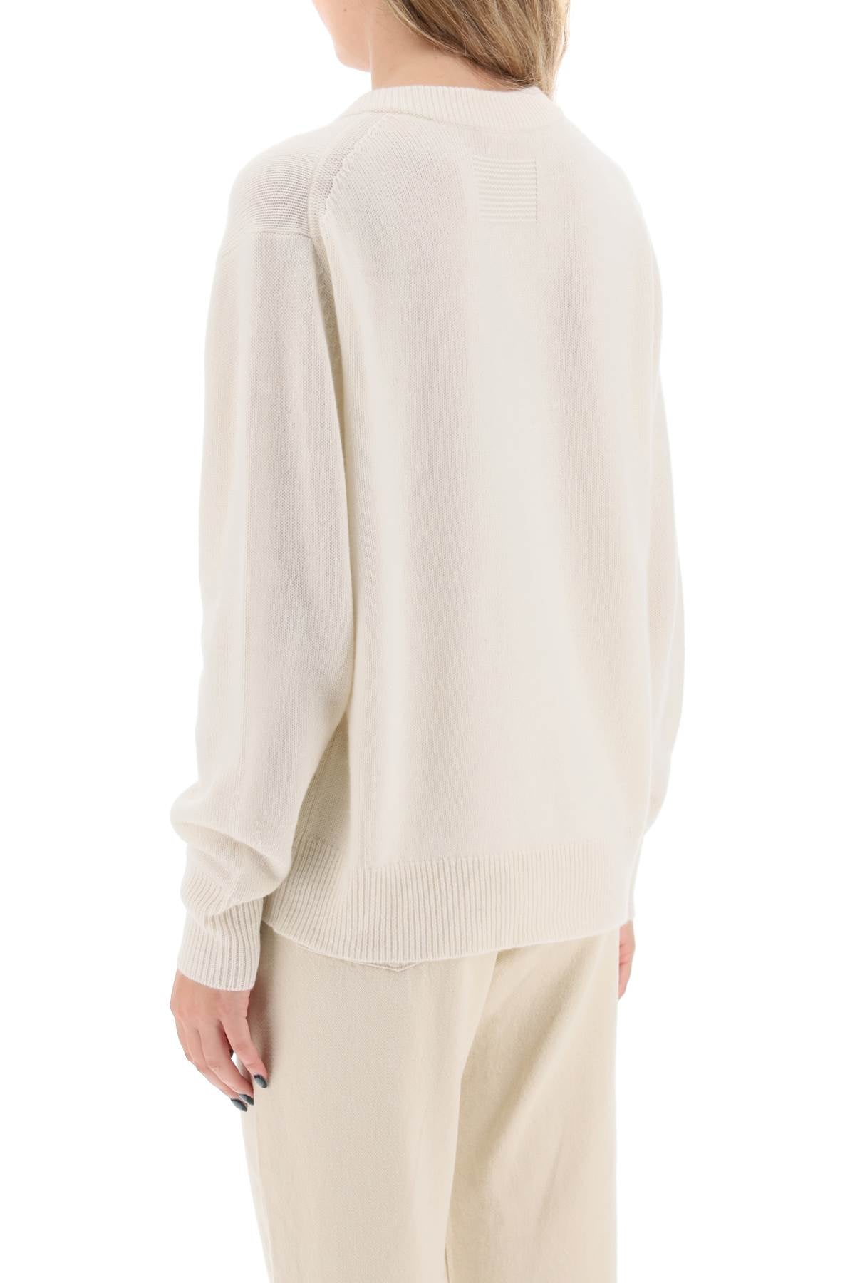 Guest In Residence The V Cashmere Sweater   White