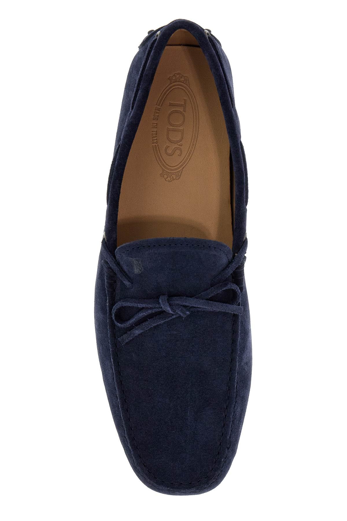 Tod's Gommino Loafers With Laces   Blue