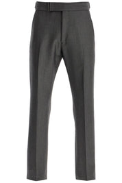 Tom Ford Atticus Wool And Mohair Mikado Trousers   Grey