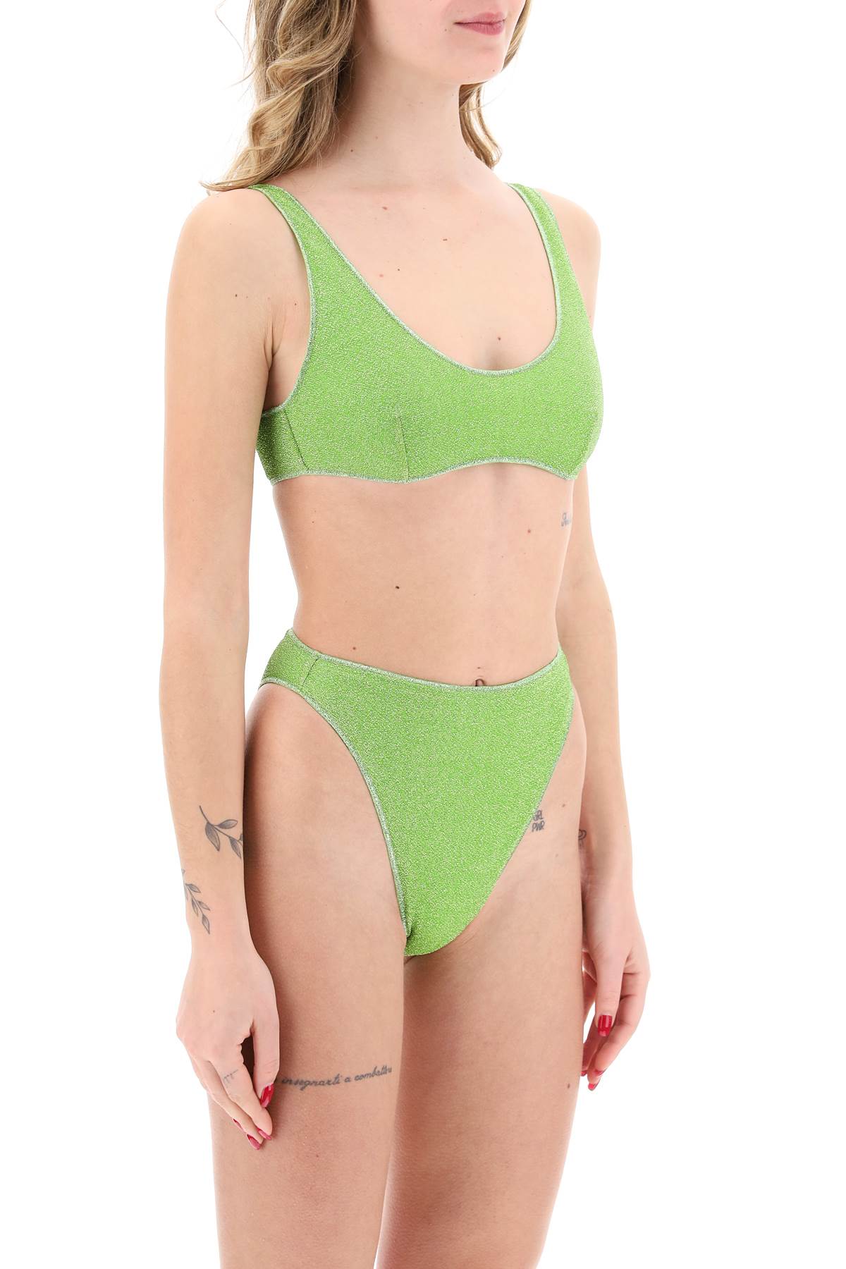 Oséree Lumière Bikini   Green