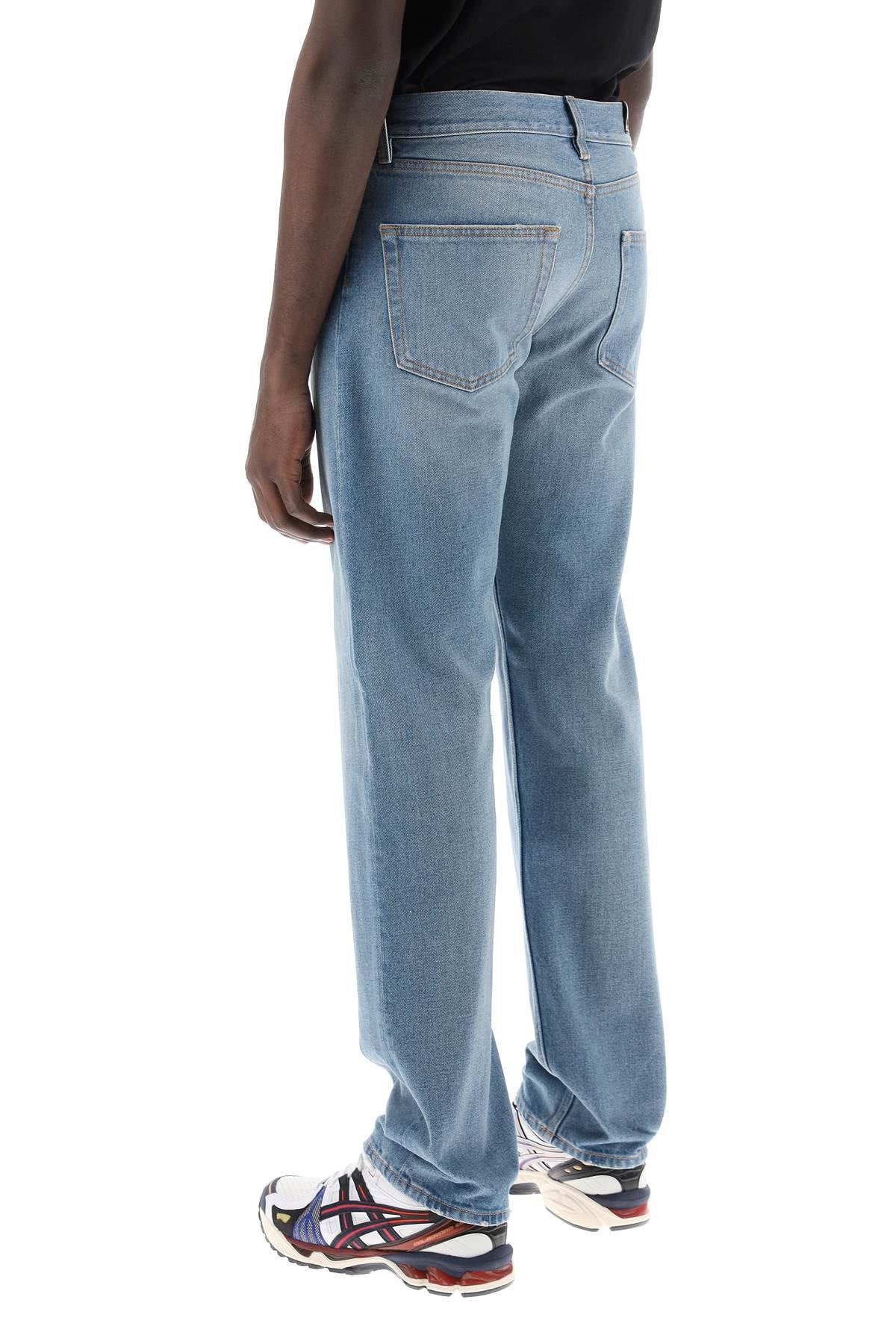 Darkpark Larry Straight Cut Jeans   Light Blue