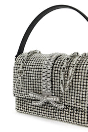 Self Portrait Mini Chainmail Bag With Rhin   Silver