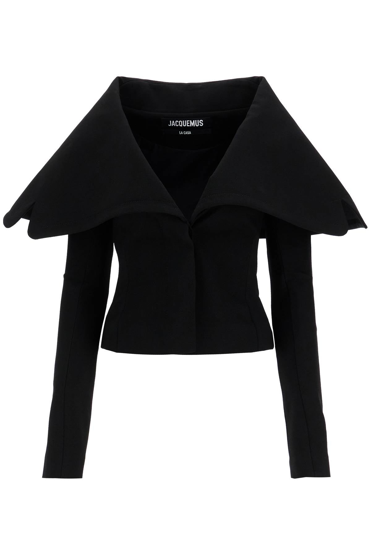 Jacquemus Jersey Blazer 'The Jacket Vest   Black