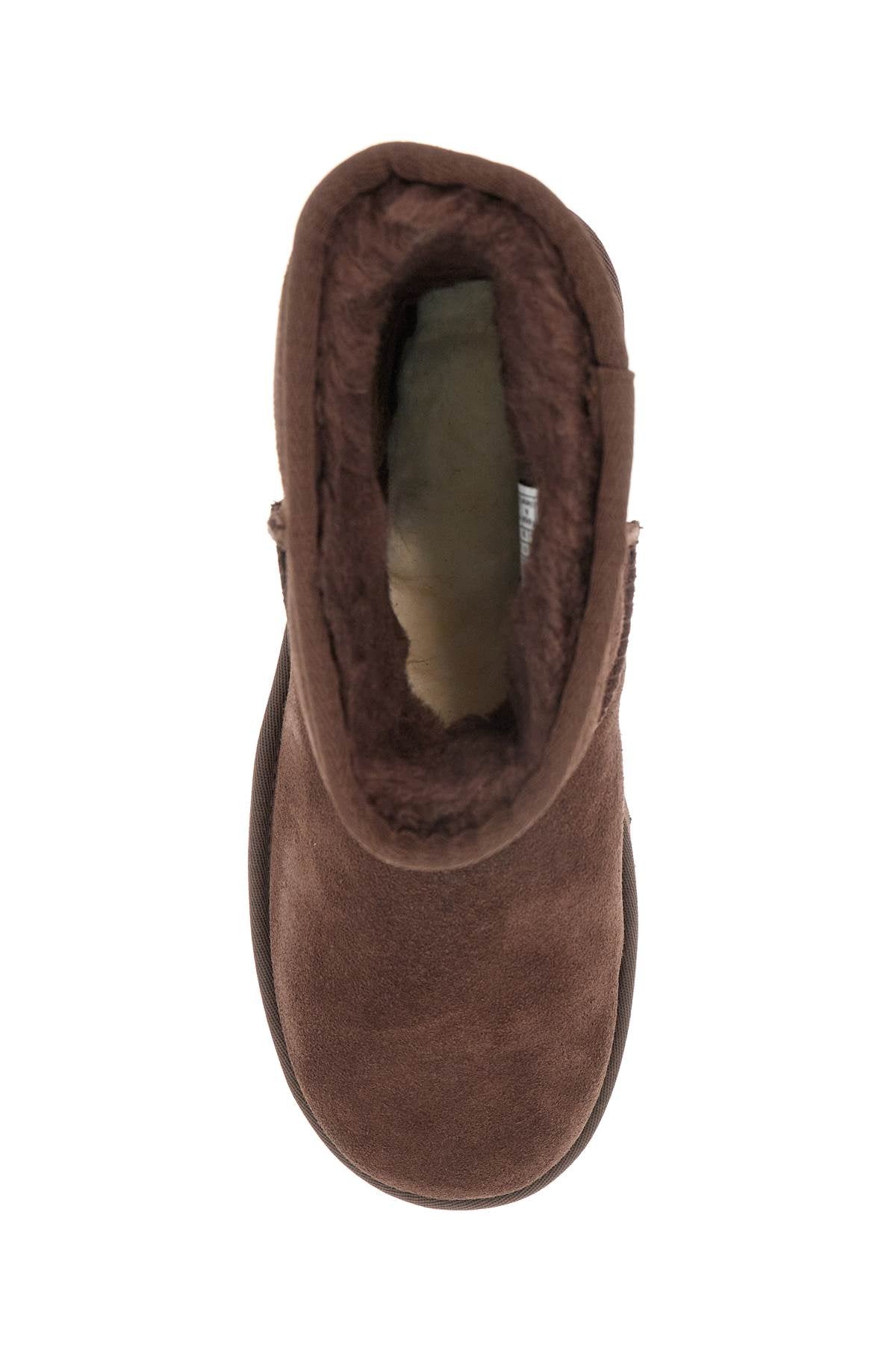 Ugg Classic Mini Platform Ankle Boots   Brown