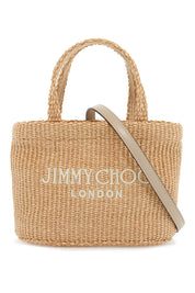 Jimmy Choo "tote Beach E/W Mini Bag   Neutral