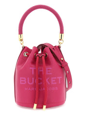 Marc Jacobs The Leather Bucket Bag   Fuchsia