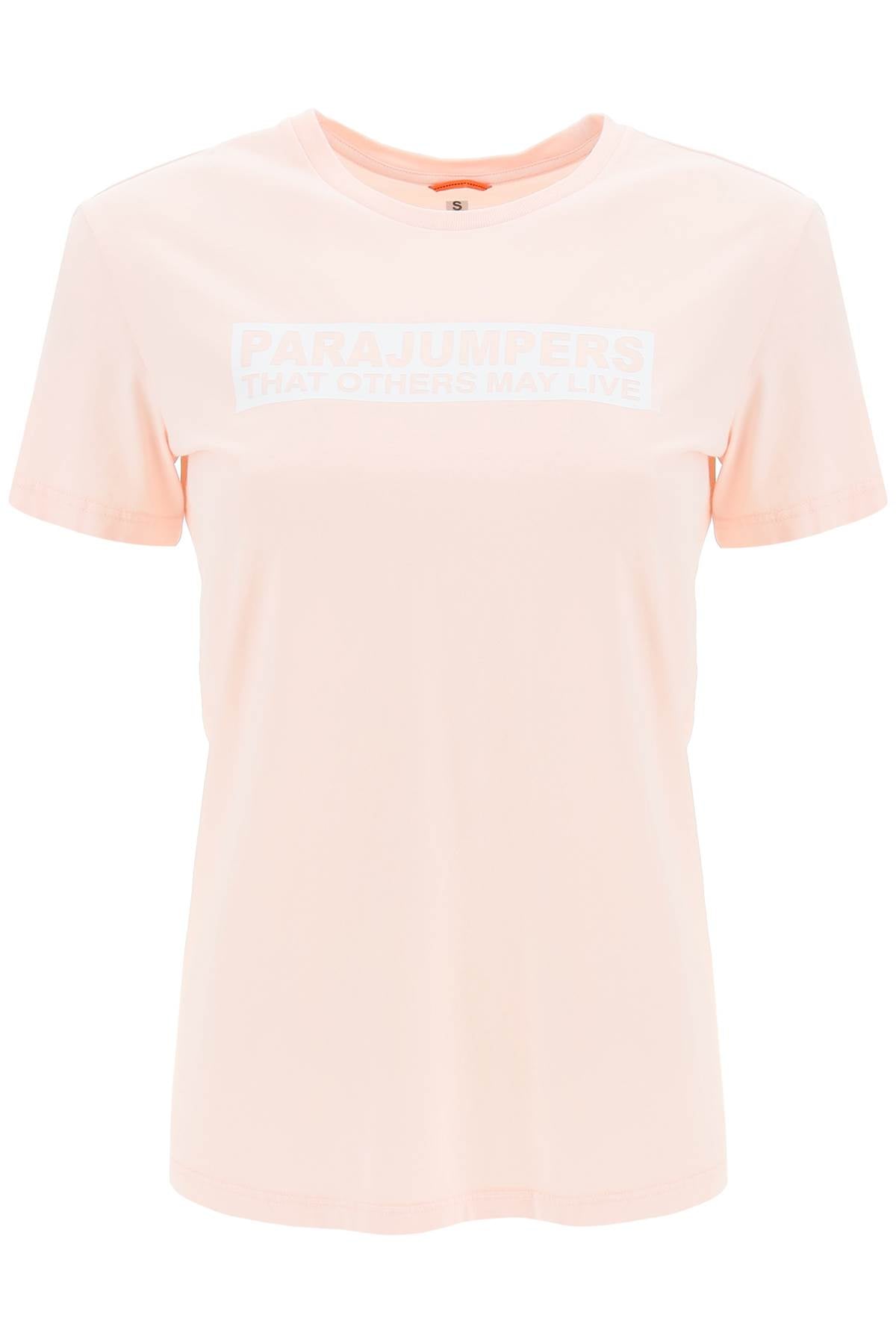 Parajumpers 'Box' Slim Fit Cotton T Shirt   Pink