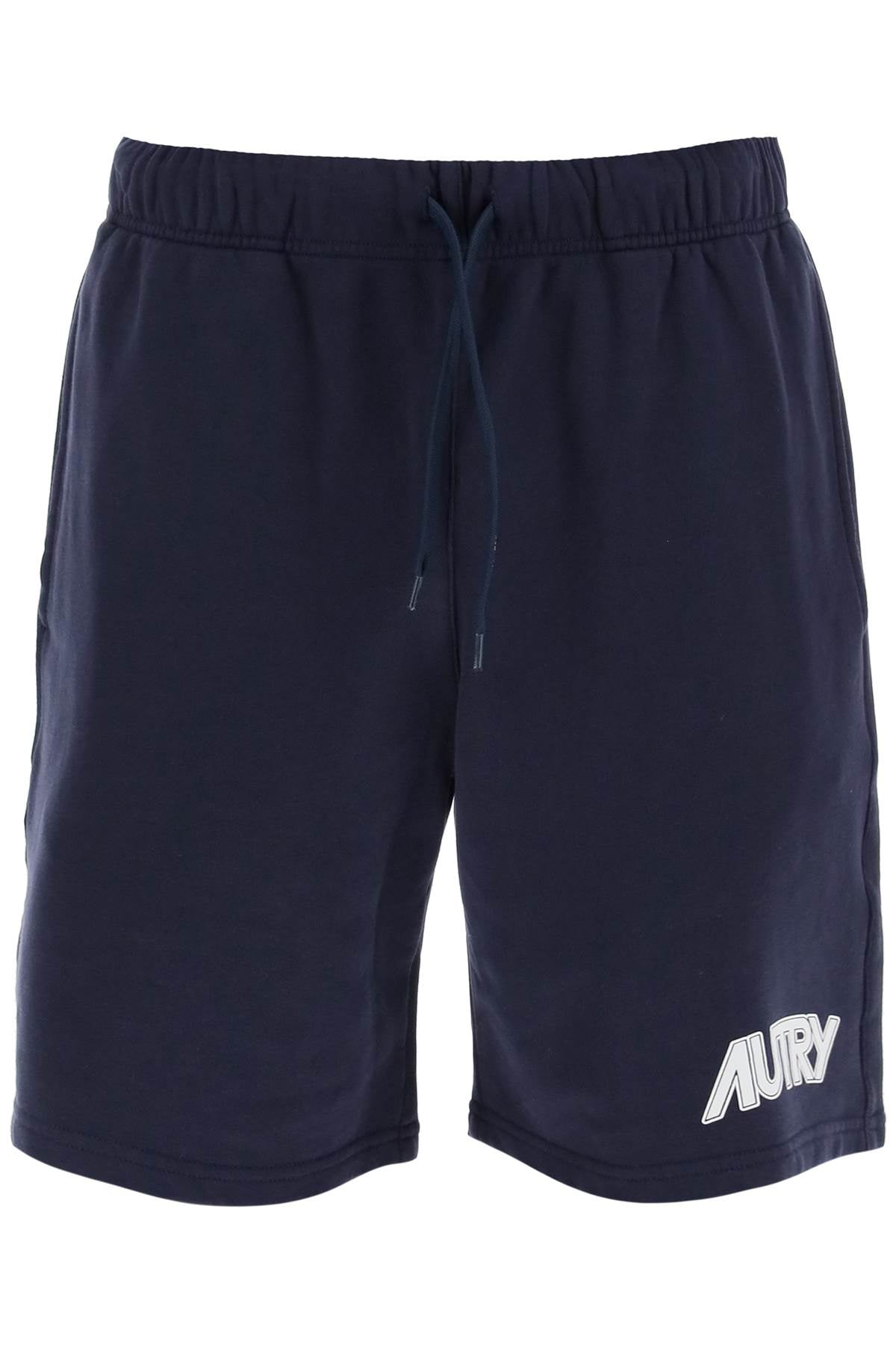 Autry Logo Print Sweatshorts   Blue