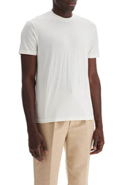 Tom Ford Cottono And Lyocell T Shirt   White