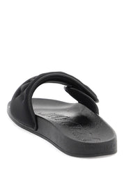 Jimmy Choo Slides With Logo   Black