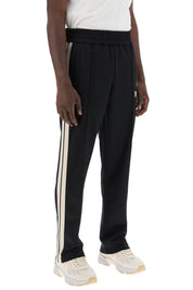 Palm Angels Contrast Band Joggers With Track In   Black