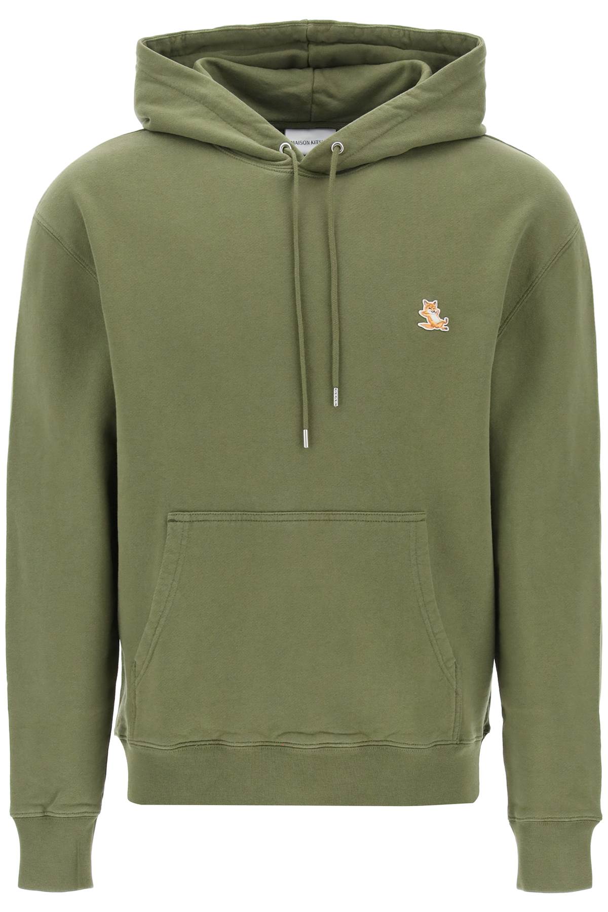 Maison Kitsune Chillax Fox Hooded Sweatshirt   Green