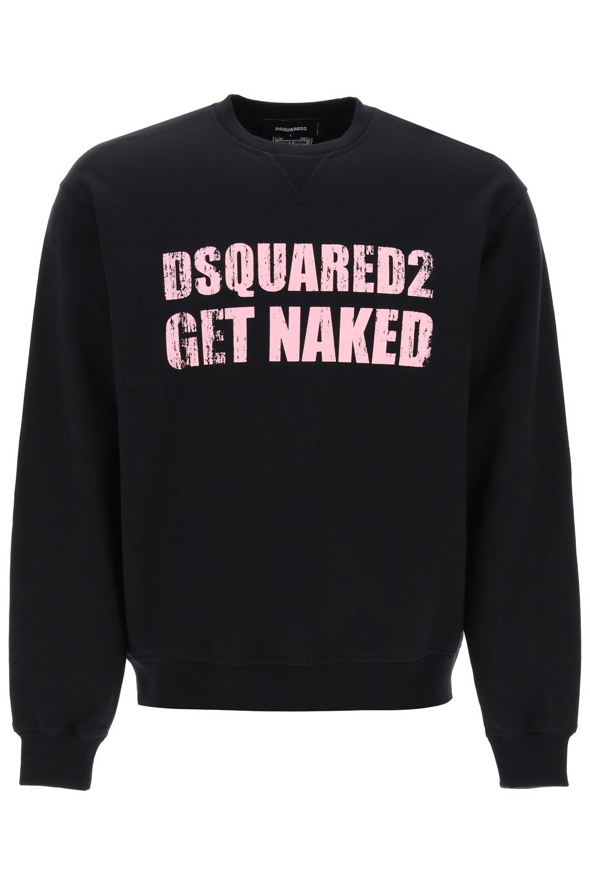 Dsquared2 Cool Fit Printed Sweatshirt   Black