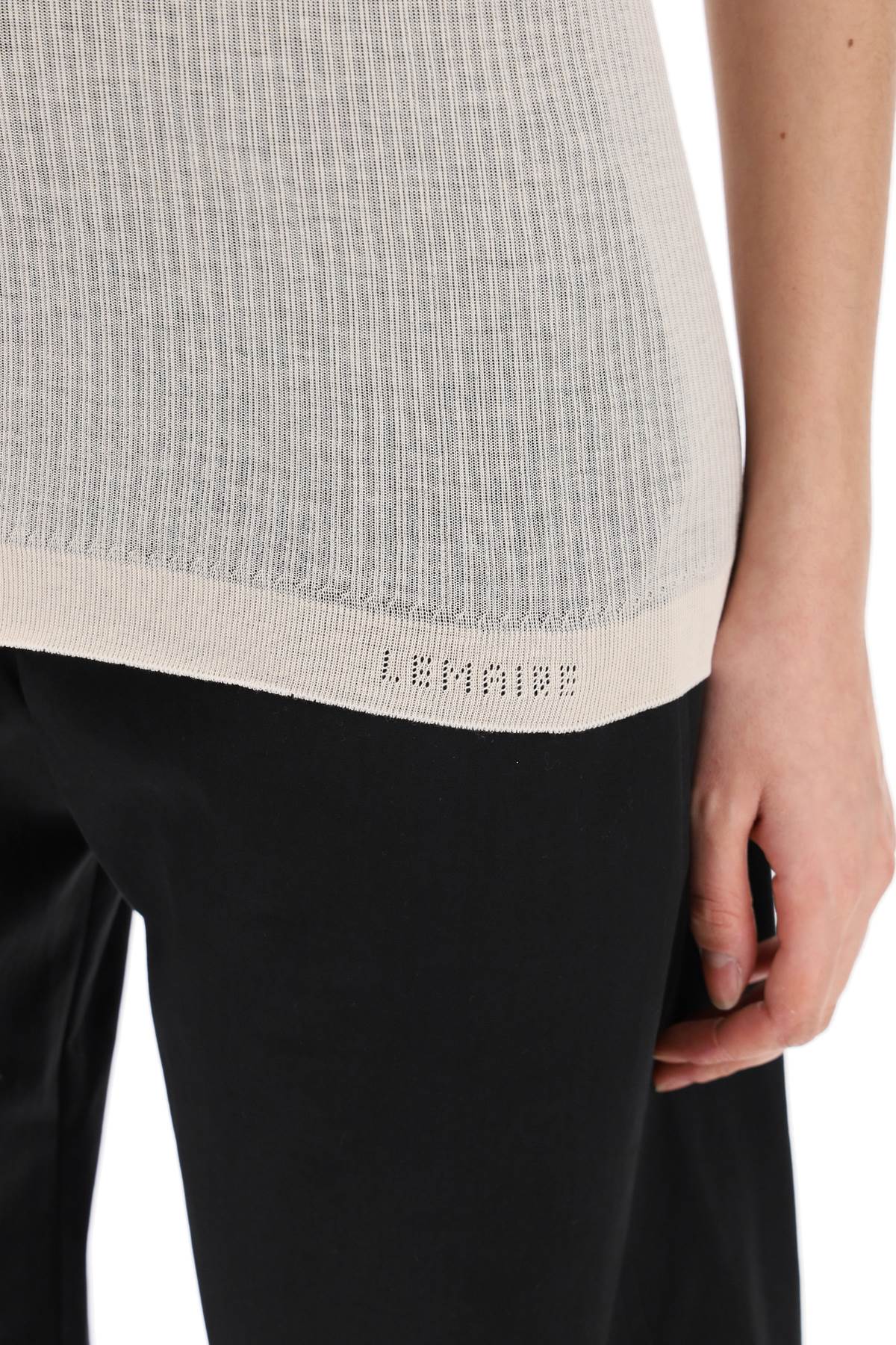 Lemaire Seamless Sleeveless Top   Neutral