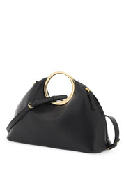 Jacquemus Replace With Double Quotele Calino Handbag Pur   Black